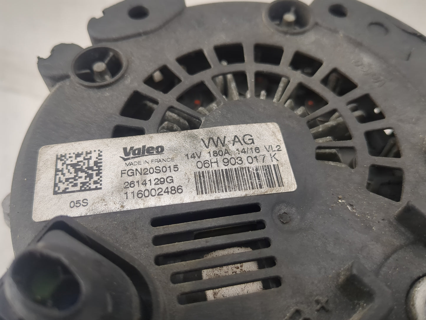 2017-2018 Audi A6 Alternator Replacement Generator Charging Assembly Engine OEM P/N:06H 903 017 K Fits Fits 2017 2018 OEM Us