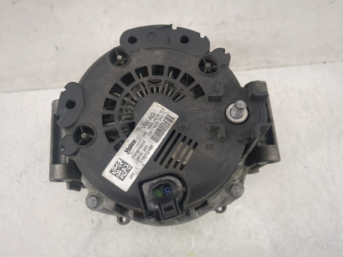 2017-2018 Audi A6 Alternator Replacement Generator Charging Assembly Engine OEM P/N:06H 903 017 K Fits Fits 2017 2018 OEM Us