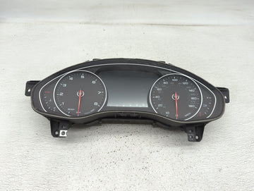 2016-2017 Audi A6 Instrument Cluster Speedometer Gauges P/N:4G8920987T 4G8190A, 0263725121 Fits Fits 2016 2017 OEM Used Auto