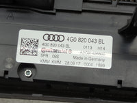2016-2018 Audi A6 Climate Control Module Temperature AC/Heater Replacement P/N:4G0 820 043 BL Fits Fits 2016 2017 2018 OEM U