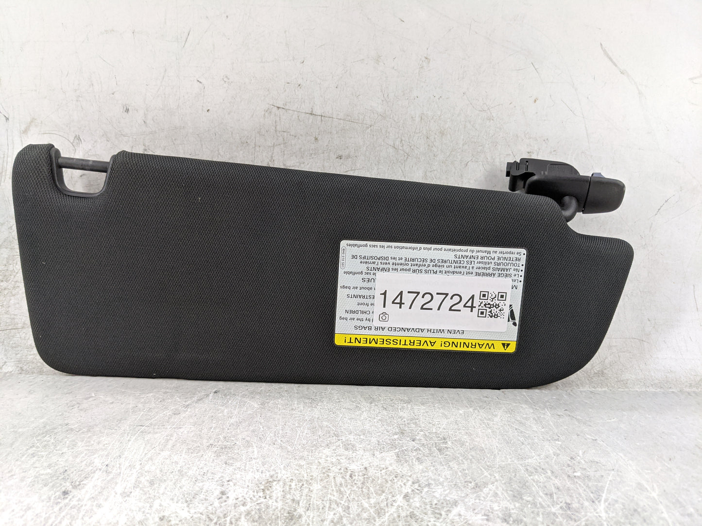 2016-2018 Audi A6 Sun Visor Shade Replacement Driver Left Mirror Fits Fits 2016 2017 2018 OEM Used Auto Parts - Oemusedautop