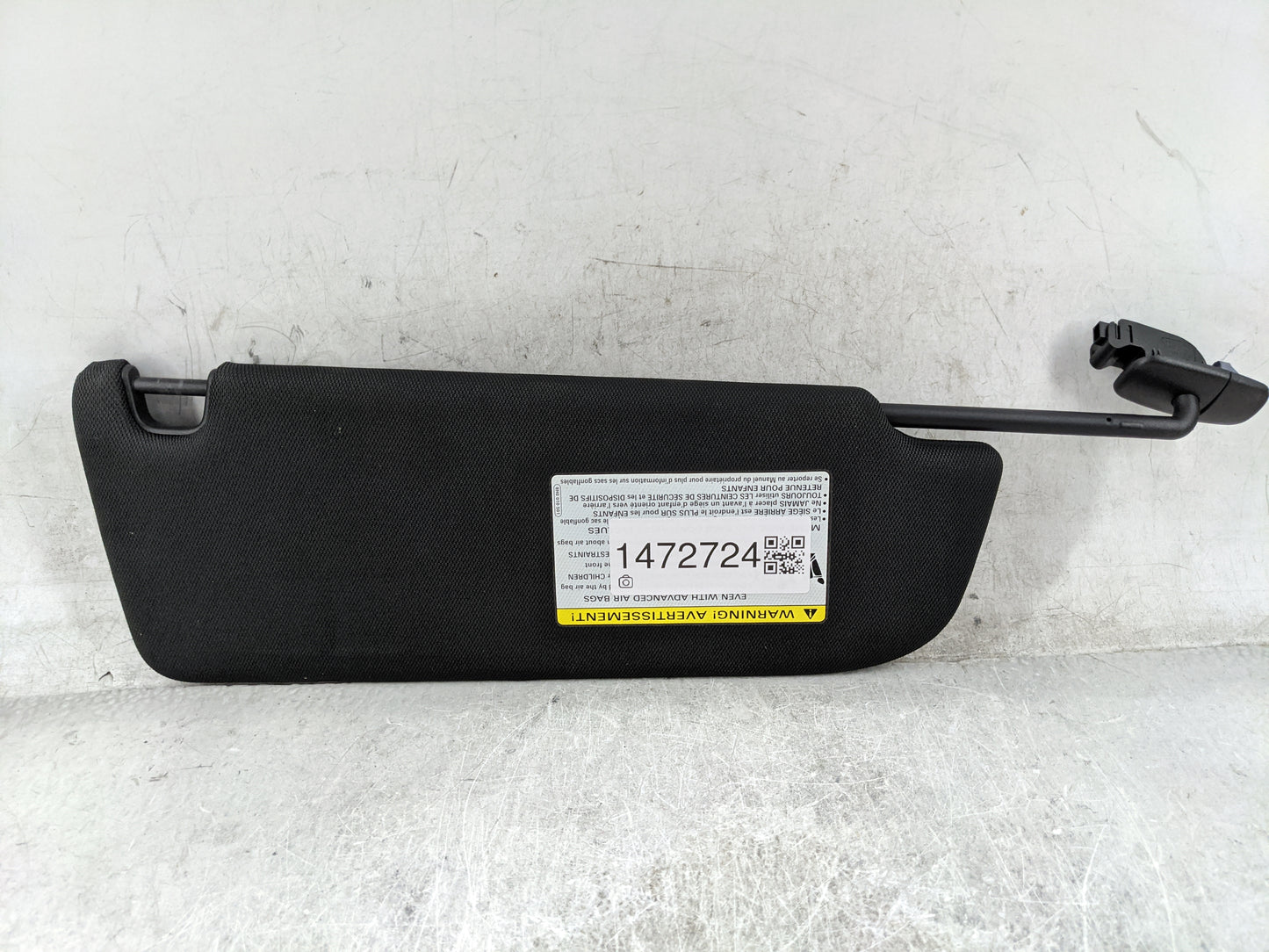 2016-2018 Audi A6 Sun Visor Shade Replacement Driver Left Mirror Fits Fits 2016 2017 2018 OEM Used Auto Parts - Oemusedautop