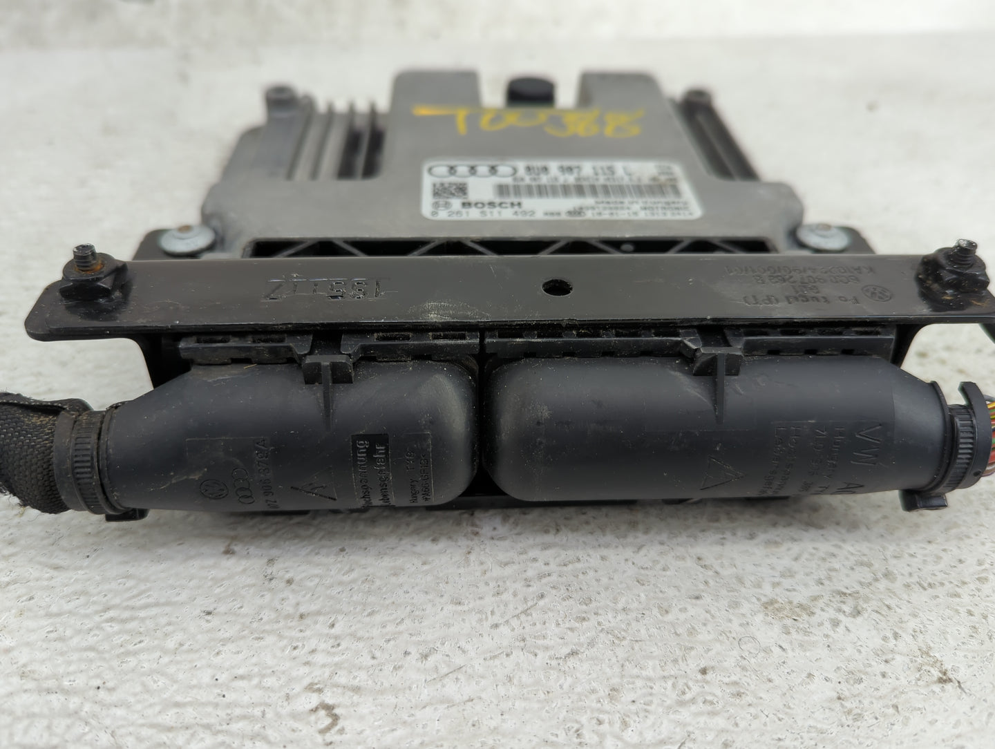 2016-2018 Audi Q3 PCM Engine Control Computer ECU ECM PCU OEM P/N:8U0907115L 8U0907115J, 0261S11492 Fits Fits 2016 2017 2018