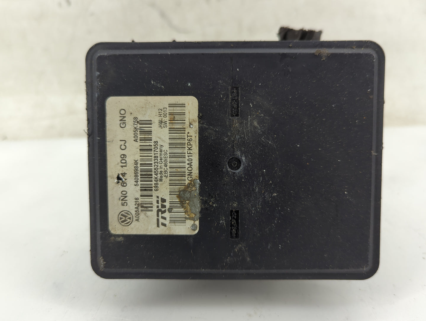 2015-2018 Audi Q3 ABS Pump Control Module Replacement P/N:5N0 614 109 CJ Fits Fits 2015 2016 2017 2018 OEM Used Auto Parts -