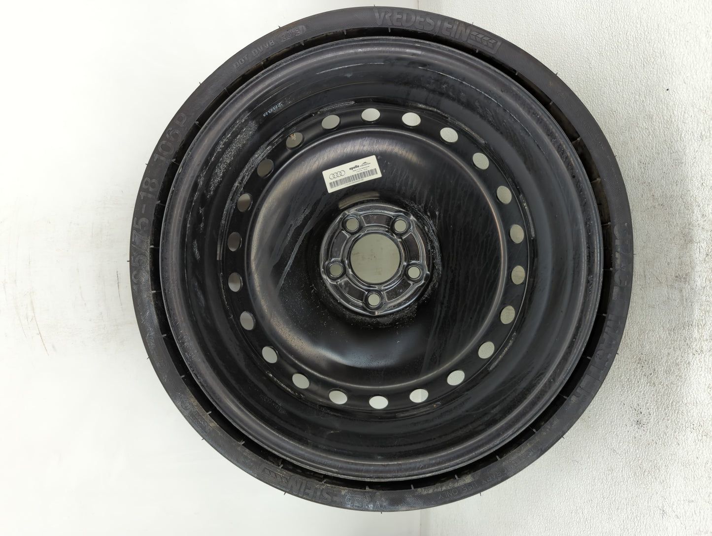 2018-2022 Audi Q5 Spare Donut Tire Wheel Rim Oem - Oemusedautoparts1.com