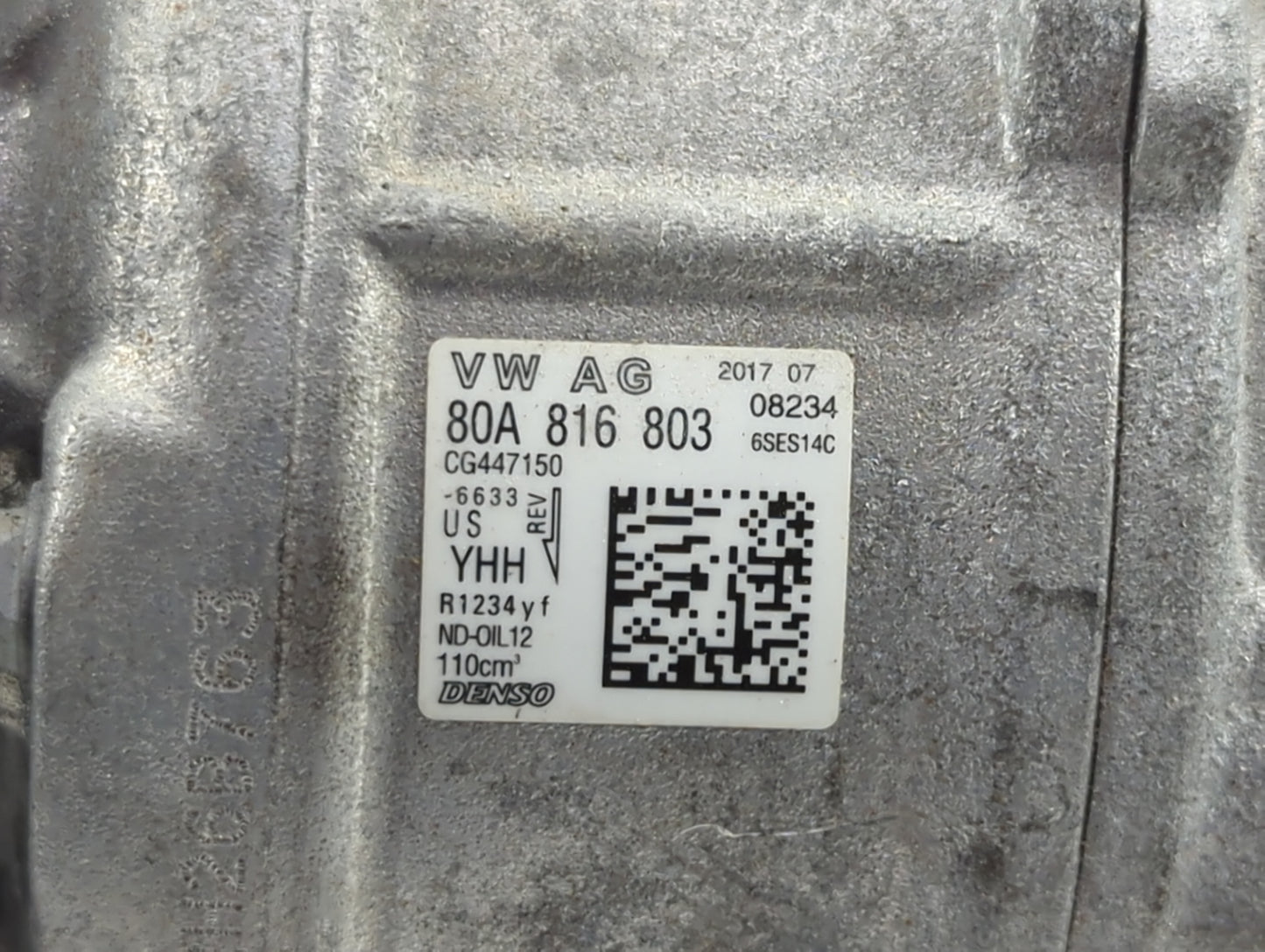 2018-2020 Audi Q5 Air Conditioning A/c Ac Compressor Oem - Oemusedautoparts1.com