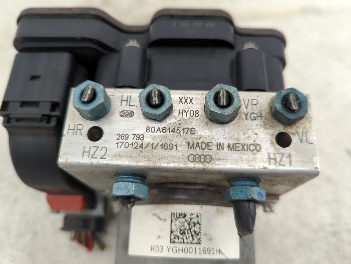 2018-2021 Audi Q5 Anti-Lock Brake ABS Pump Module Actuator OEM P/N:80A614517E 0265256481, 269793 Fits Fits 2018 2019 2020 20