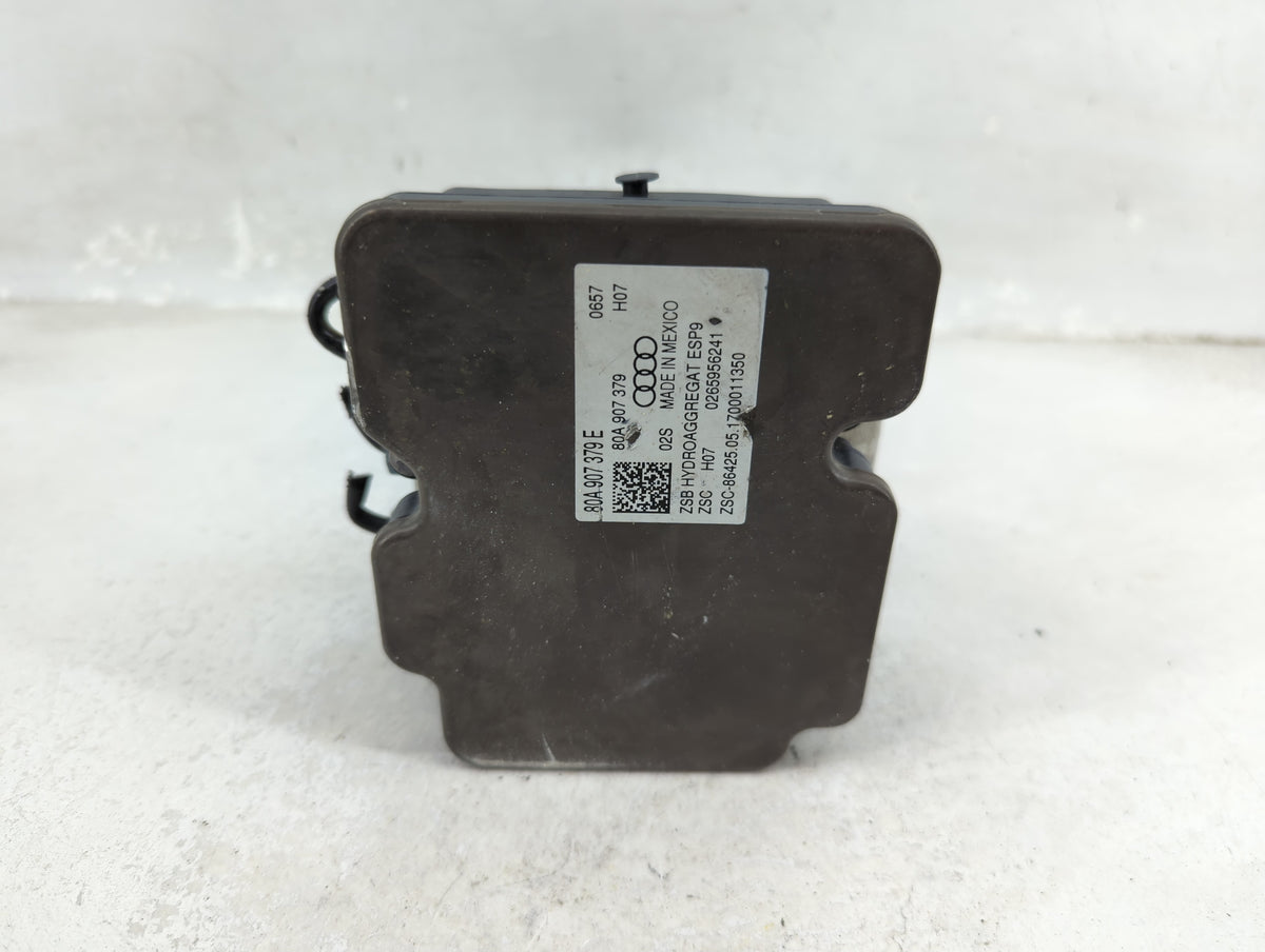 2018-2021 Audi Q5 Anti-Lock Brake ABS Pump Module Actuator OEM P/N:80A 907 379 E 80A614517J Fits Fits 2018 2019 2020 2021 OE