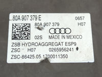 2018-2021 Audi Q5 ABS Pump Control Module Replacement P/N:80A 907 379 E 80A614517J Fits Fits 2018 2019 2020 2021 OEM Used Au