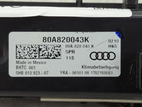 2018-2020 Audi Q5 Climate Control Module Temperature AC/Heater Replacement P/N:80A820043K Fits Fits 2017 2018 2019 2020 OEM 