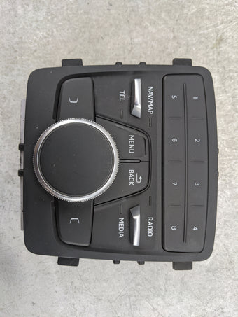 compare product 2018 Audi Q5 Radio Control Panel Black