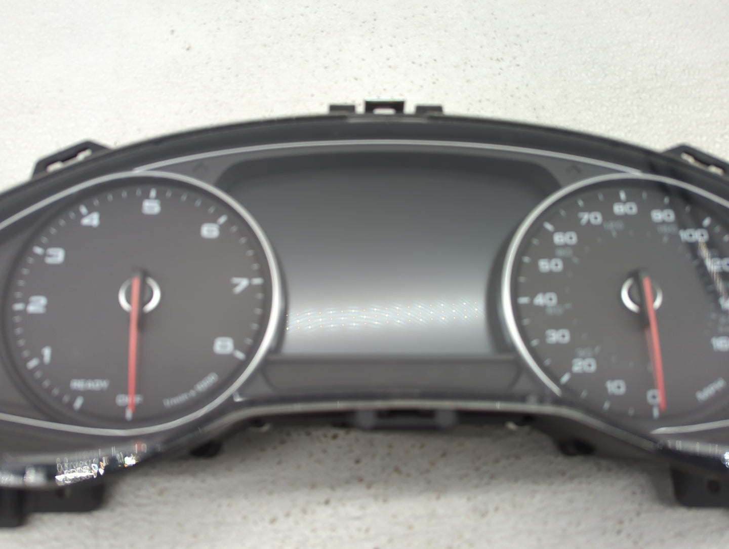 2017-2018 Audi Q7 Instrument Cluster Speedometer Gauges P/N:4M0920870C 0263720080 Fits Fits 2017 2018 OEM Used Auto Parts - 