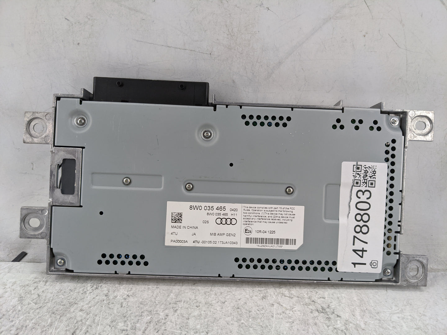 Audi S4 Radio Speaker Amplifier 1478803 - Oemusedautoparts1.com