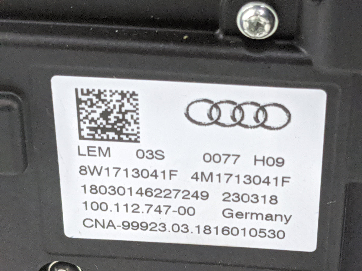 2018 Audi S5 Floor Console Assembly Shifter - Oemusedautoparts1.com
