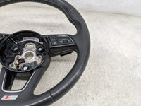2018 Audi S5 Steering Wheel Oem Black - Oemusedautoparts1.com