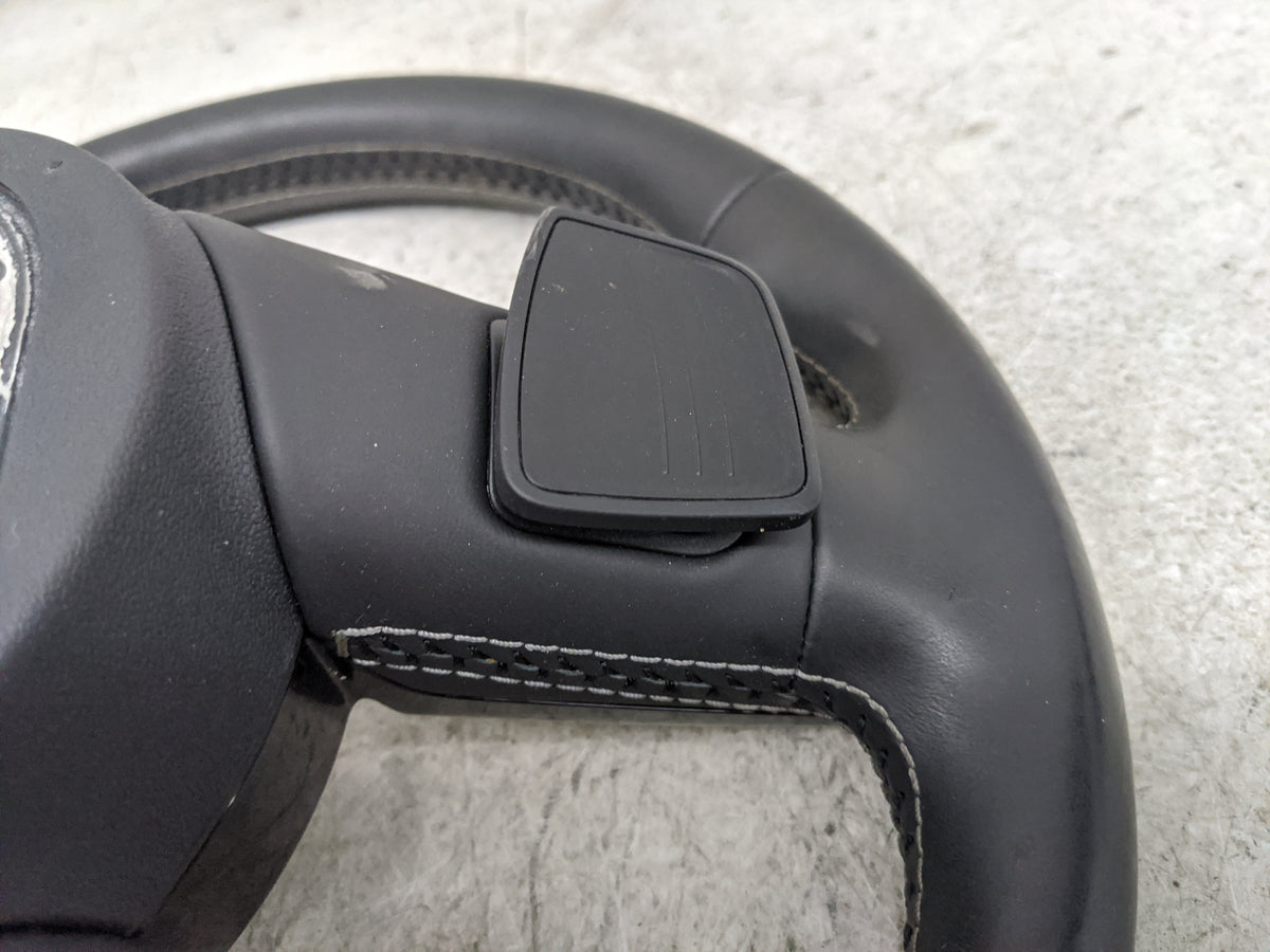 2018 Audi S5 Steering Wheel Oem Black - Oemusedautoparts1.com