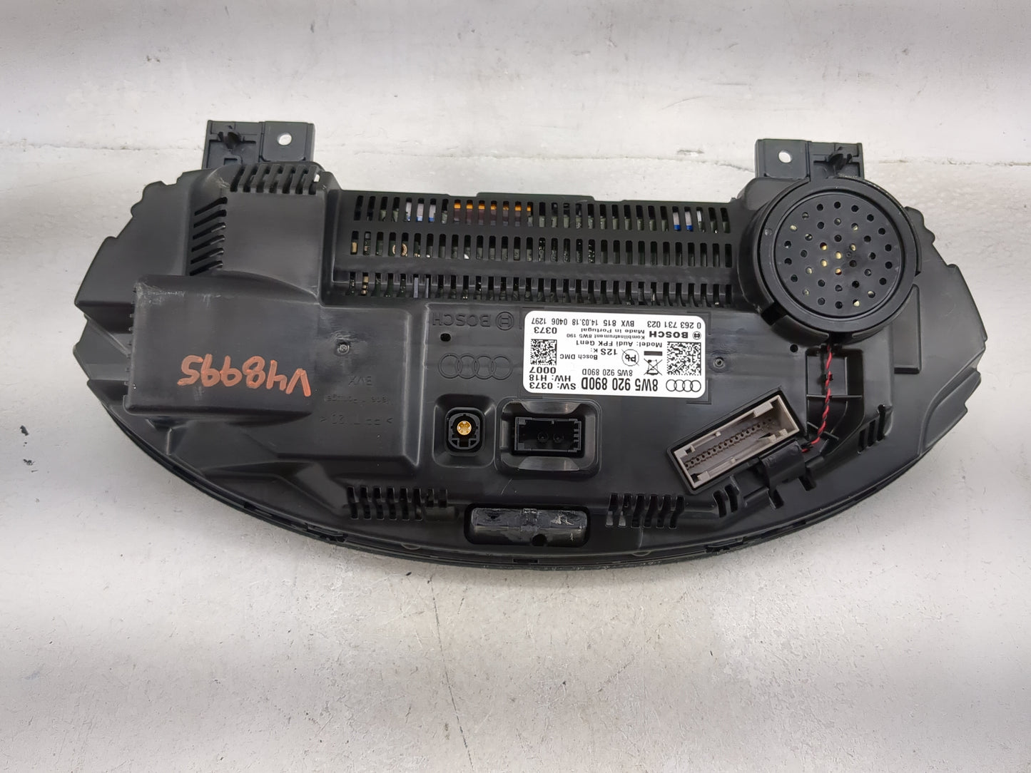 2018 Audi S5 Instrument Cluster Speedometer Gauges P/N:8W5920890D 0263731023 Miles: Fits Fits 2019 2020 OEM Used Auto Parts 