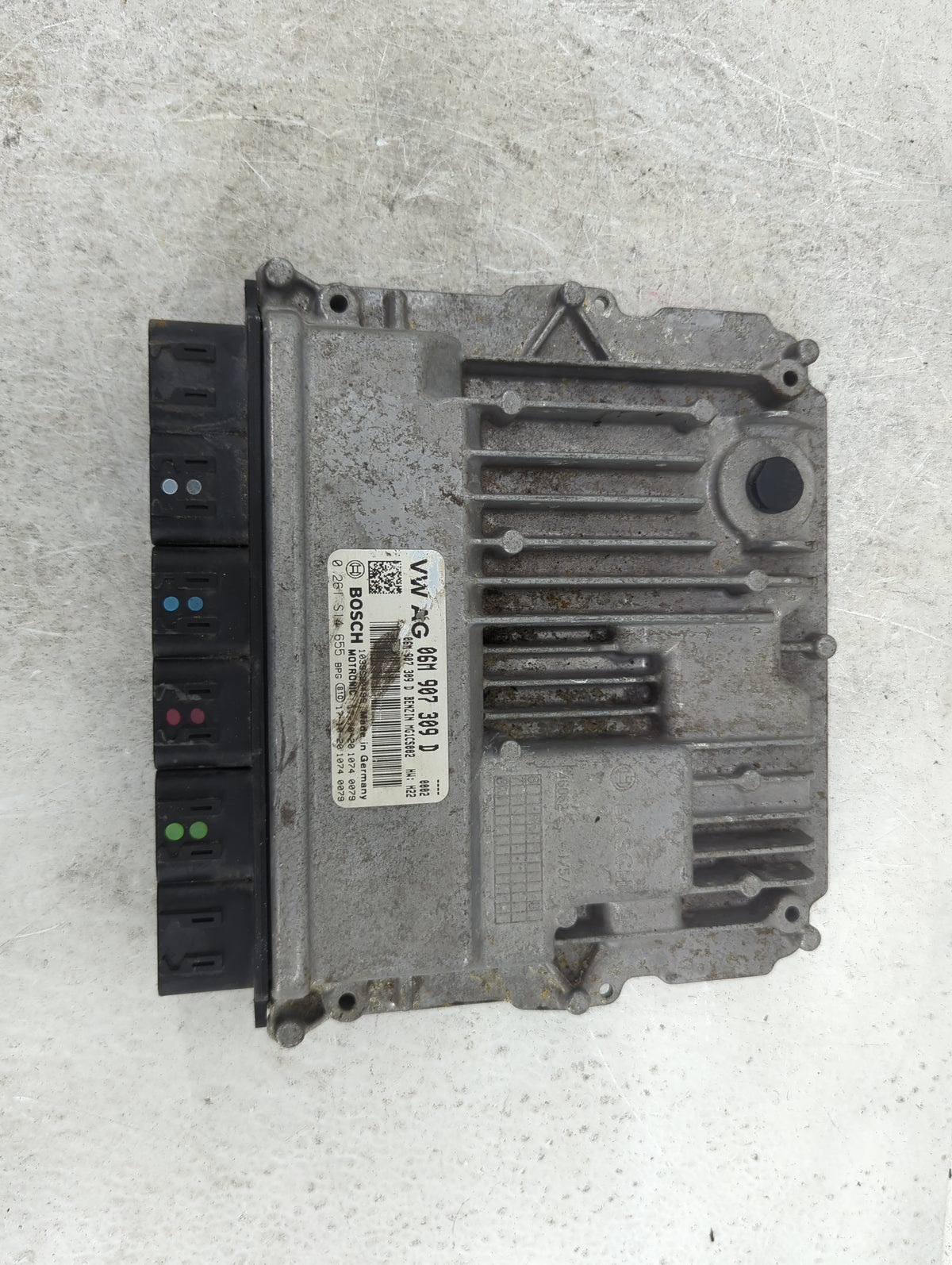 2018 Audi S5 PCM Engine Control Computer ECU ECM PCU OEM P/N:06M907309D 0261S14655 Fits OEM Used Auto Parts - Oemusedautopar