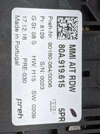 2018-2020 Audi Sq5 Radio Control Panel - Oemusedautoparts1.com