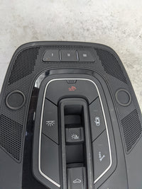 2018-2020 Audi Sq5 Overhead Console W/rear Climate Control Black - Oemusedautoparts1.com