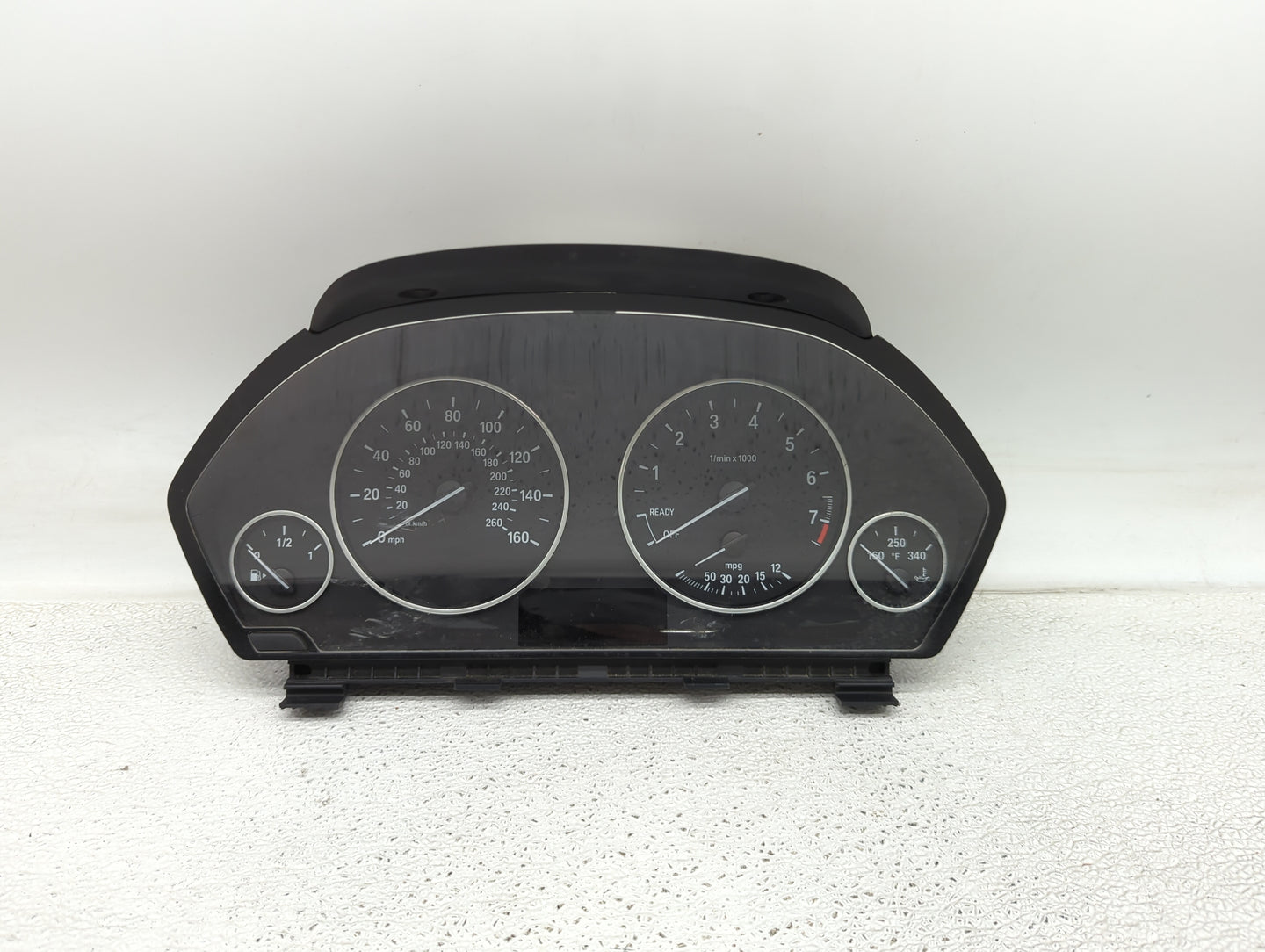 2013-2018 Bmw 320 Instrument Cluster Speedometer Gauges P/N:9232894 6991687-01 Miles:144K Fits OEM Used Auto Parts - Oemused