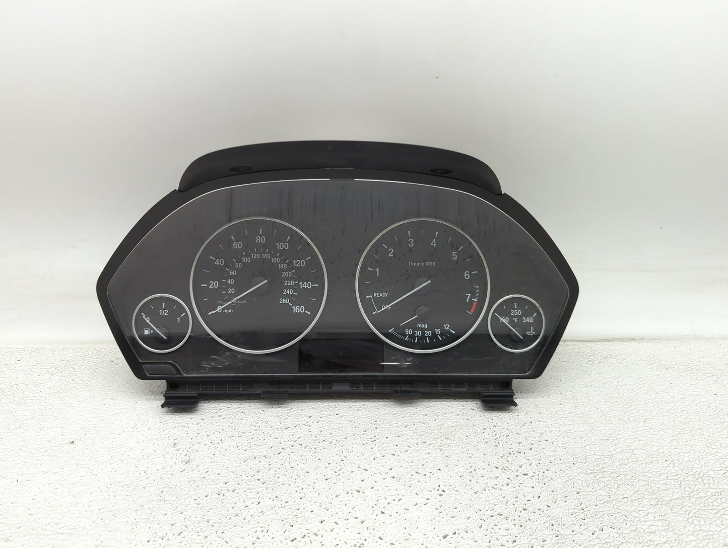2013-2018 Bmw 320 Instrument Cluster Speedometer Gauges P/N:9232894 6991687-01 Miles:144K Fits OEM Used Auto Parts - Oemused