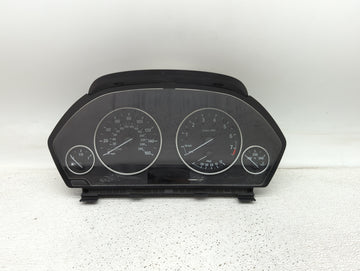 2013-2018 Bmw 320 Instrument Cluster Speedometer Gauges P/N:9232894 6991687-01 Miles:144K Fits OEM Used Auto Parts - Oemused