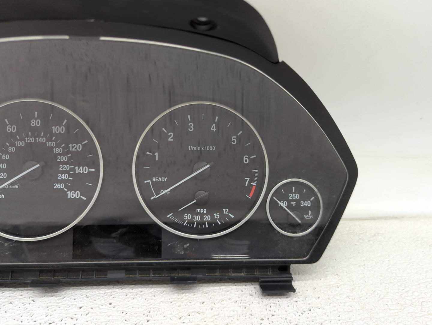 2013-2018 Bmw 320 Instrument Cluster Speedometer Gauges P/N:9232894 6991687-01 Miles:144K Fits OEM Used Auto Parts - Oemused
