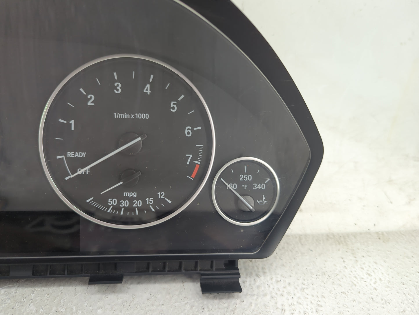 2013-2018 Bmw 320 Instrument Cluster Speedometer Gauges P/N:9232894 6991687-01 Miles:72K Fits OEM Used Auto Parts - Oemuseda