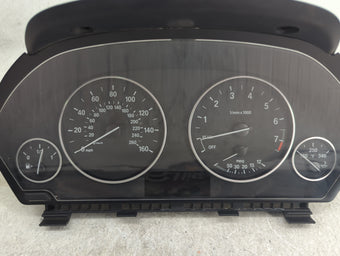 compare product 2013-2018 Bmw 320 Instrument Cluster Speedometer Gauges P/N:6991687-01 9232894 Miles:63K Fits OEM Used Auto Parts