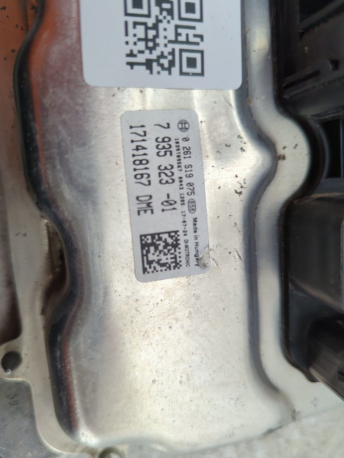 2014-2018 Bmw 320 PCM Engine Control Computer ECU ECM PCU OEM P/N:0261S19075 7935323-01 Fits Fits 2013 2014 2015 2016 2017 2