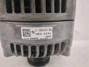 2012-2018 Bmw 320i Alternator Replacement Generator Charging Assembly Engine OEM P/N:7605478-06 Fits OEM Used Auto Parts
