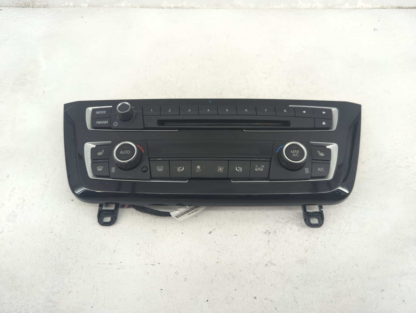 2016-2018 Bmw 320i Climate Control Module Temperature AC/Heater Replacement P/N:6131 6832881-02 9337142 Fits OEM Used Auto P