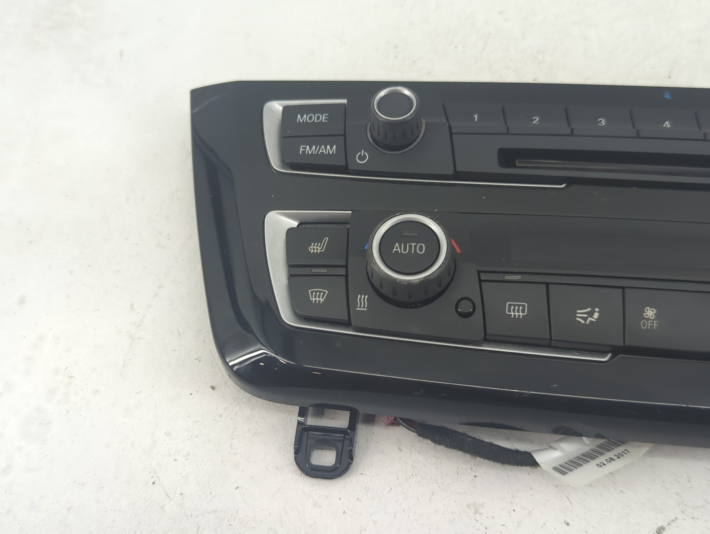 2016-2018 Bmw 320i Climate Control Module Temperature AC/Heater Replacement P/N:6131 6832881-02 9337142 Fits OEM Used Auto P