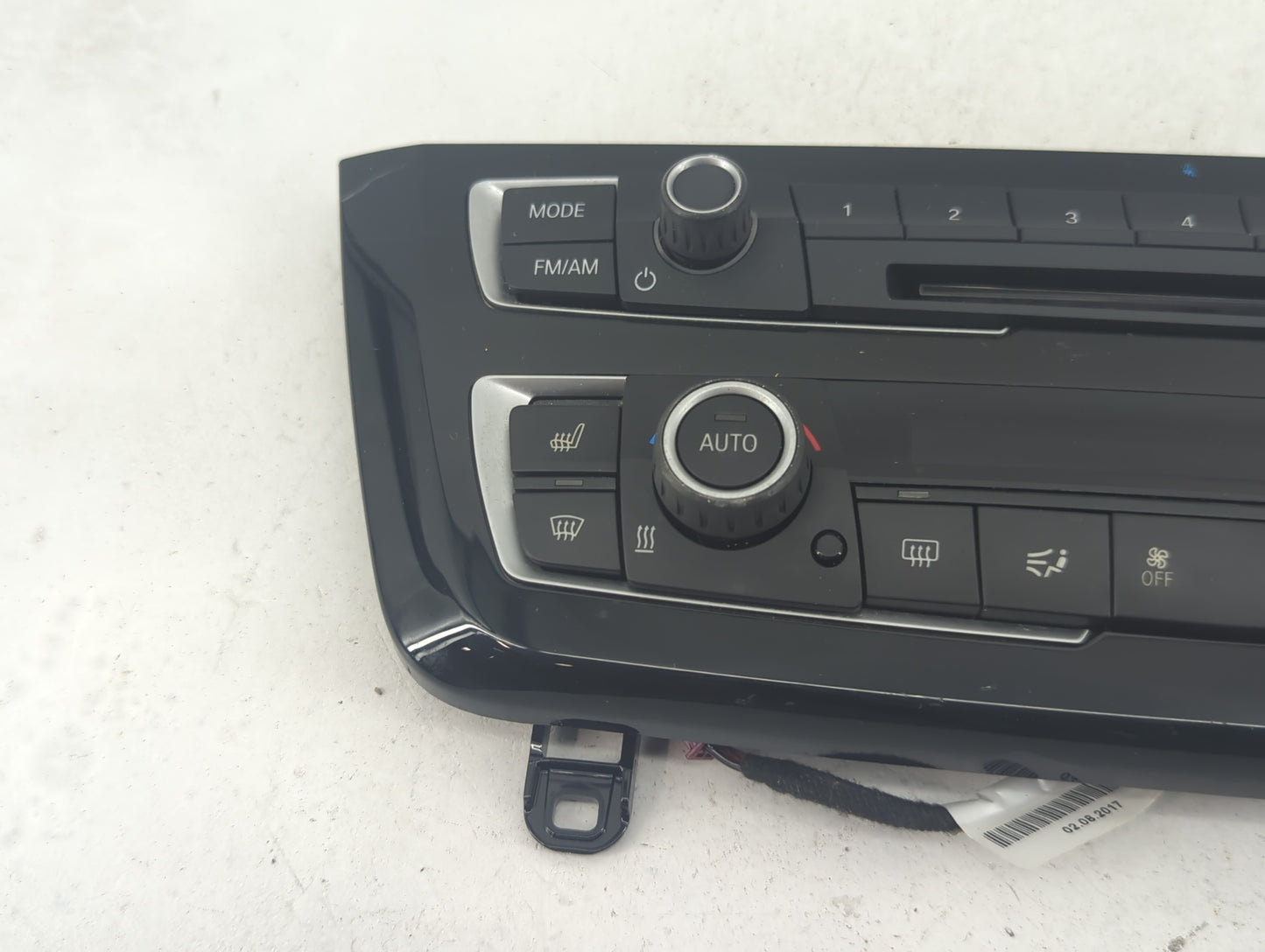2016-2018 Bmw 320i Climate Control Module Temperature AC/Heater Replacement P/N:6131 6832881-02 9337142 Fits OEM Used Auto P