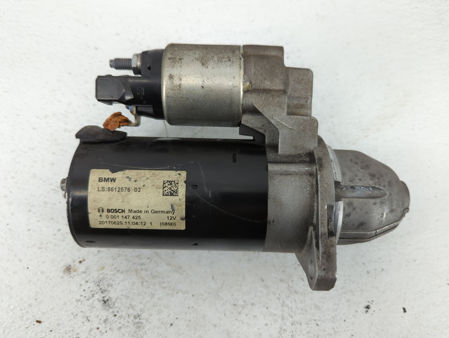 2014-2018 Bmw 320i Car Starter Motor Solenoid OEM P/N:0 001 147 425 Fits Fits 2012 2013 2014 2015 2016 2017 2018 OEM Used Au