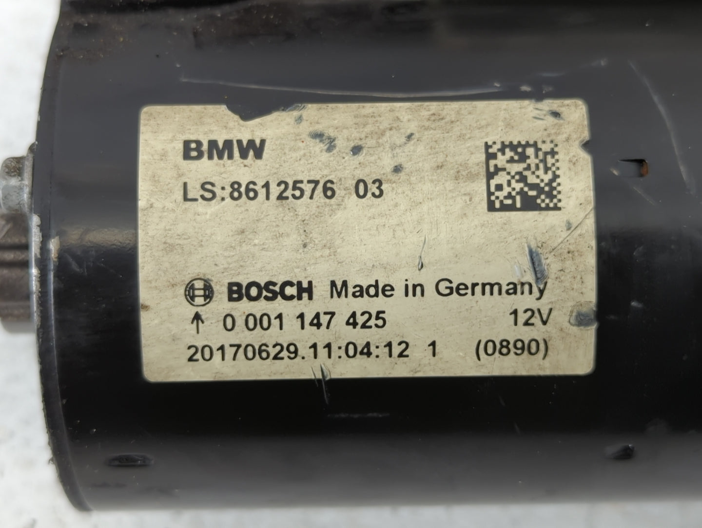 2014-2018 Bmw 320i Car Starter Motor Solenoid OEM P/N:0 001 147 425 Fits Fits 2012 2013 2014 2015 2016 2017 2018 OEM Used Au