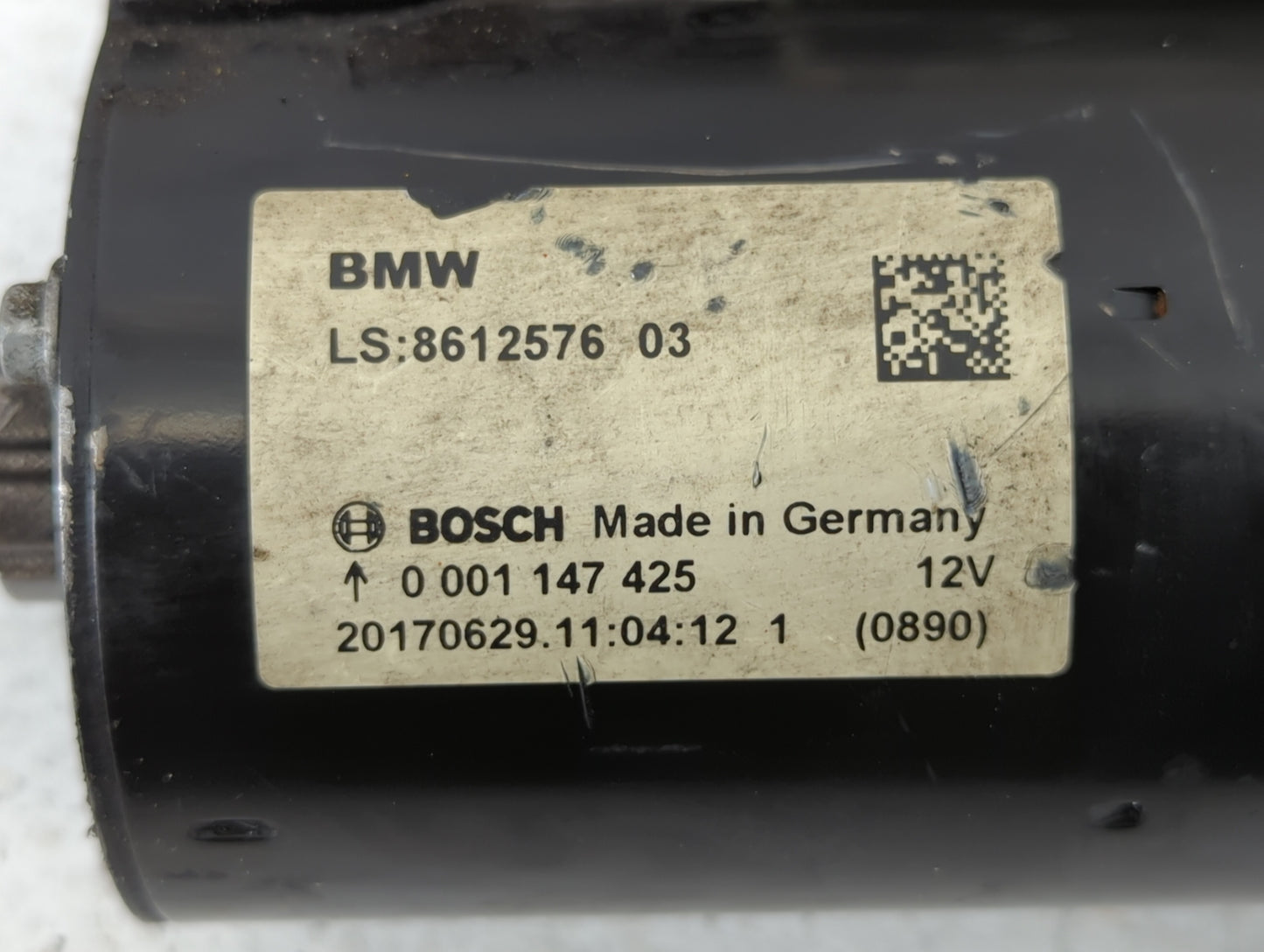 2014-2018 Bmw 320i Car Starter Motor Solenoid OEM P/N:0 001 147 425 Fits Fits 2012 2013 2014 2015 2016 2017 2018 OEM Used Au