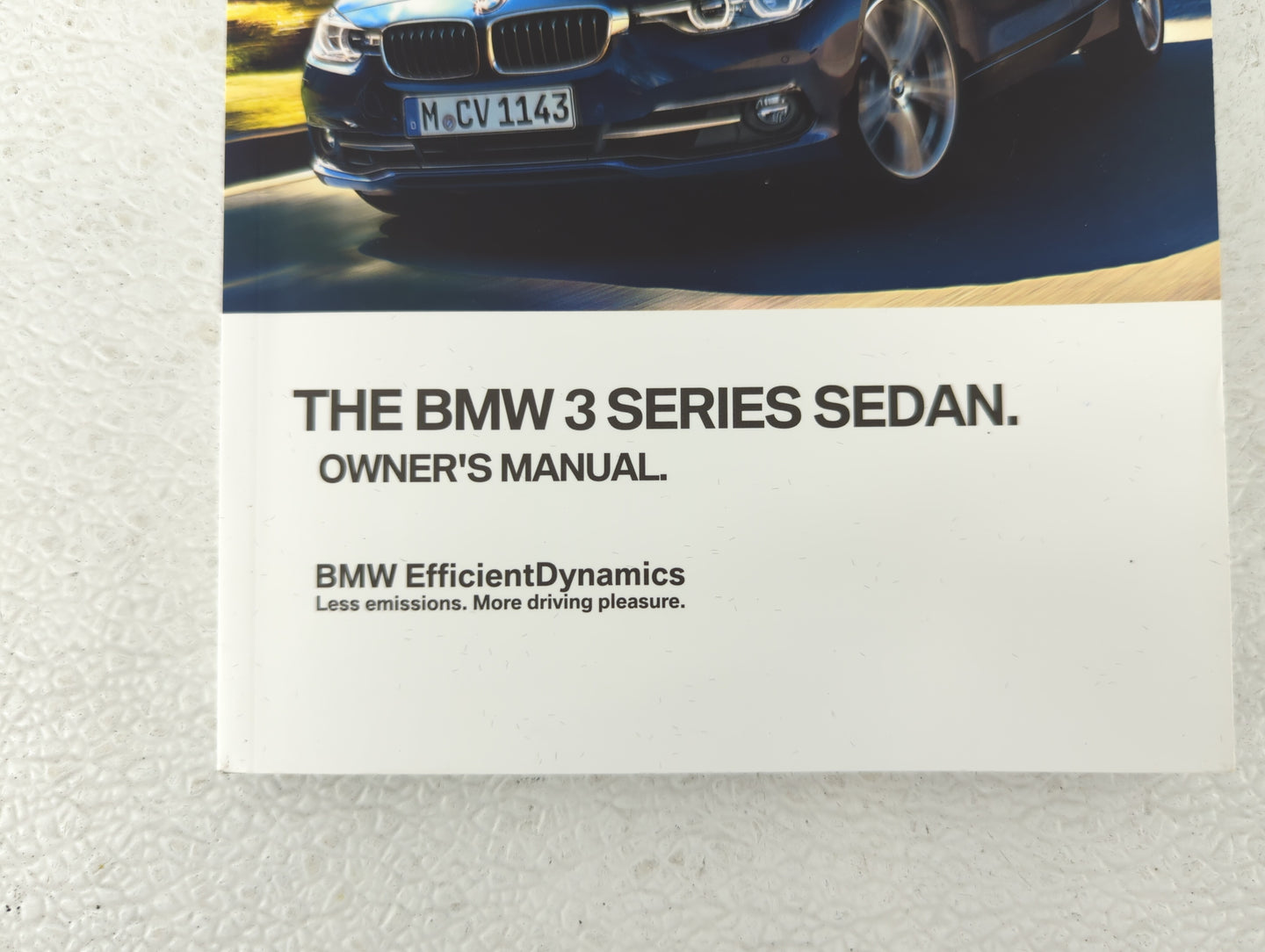 2018 Bmw 328i Owners Manual Book Guide OEM Used Auto Parts - Oemusedautoparts1.com