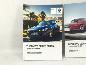 2018 Bmw 328i Owners Manual Book Guide OEM Used Auto Parts