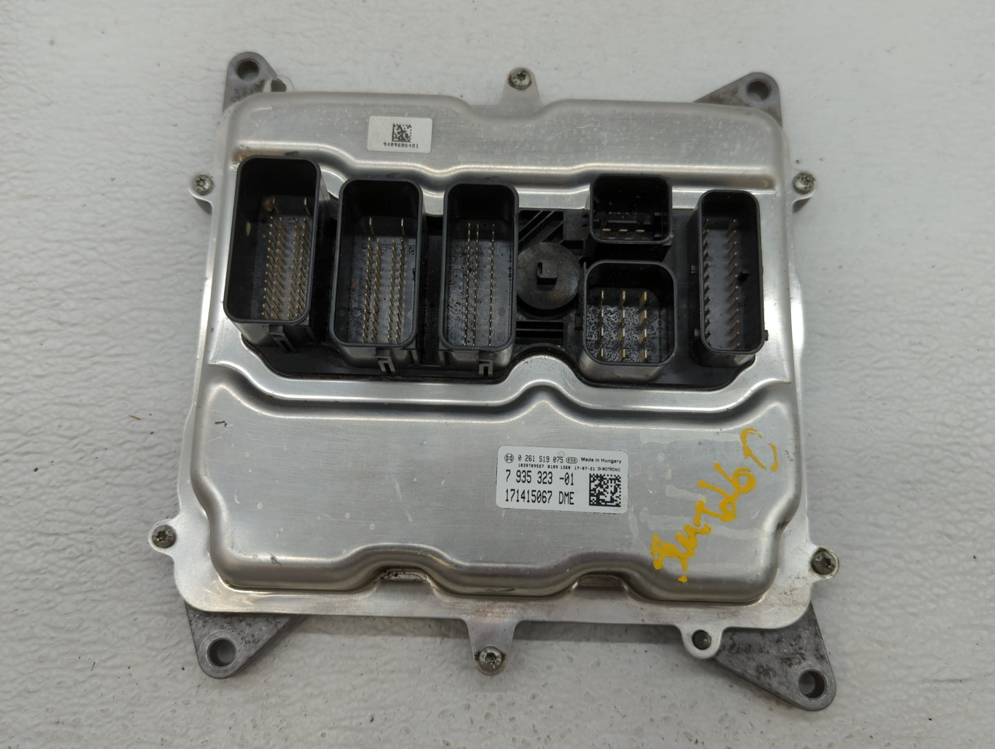 2013-2016 Bmw 328i PCM Engine Control Computer ECU ECM PCU OEM P/N:7 935 323-01 Fits Fits 2013 2014 2015 2016 2017 2018 OEM 