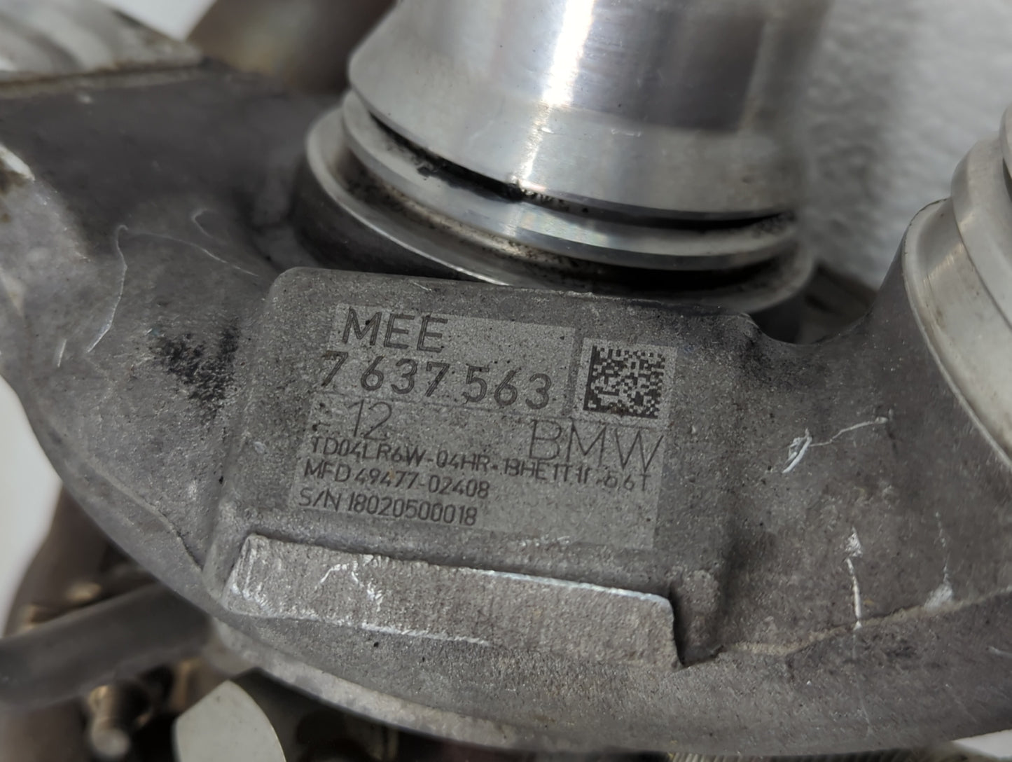 2017-2019 Bmw 330i Turbocharger Turbo Charger Super Charger Supercharger - Oemusedautoparts1.com