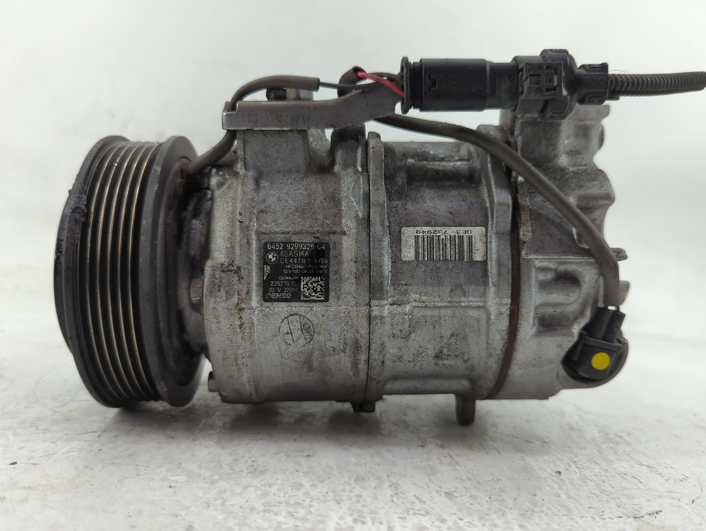 2018-2019 Bmw 330i Air Conditioning A/c Ac Compressor Oem - Oemusedautoparts1.com