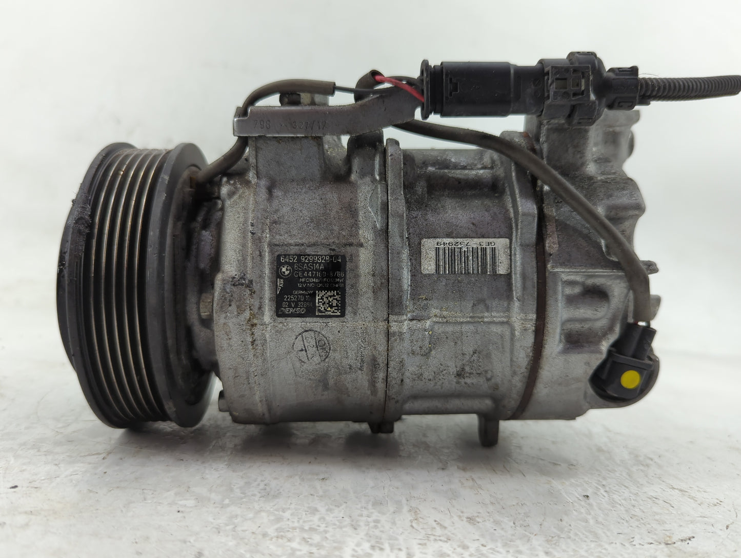 2018-2019 Bmw 330i Air Conditioning A/c Ac Compressor Oem - Oemusedautoparts1.com