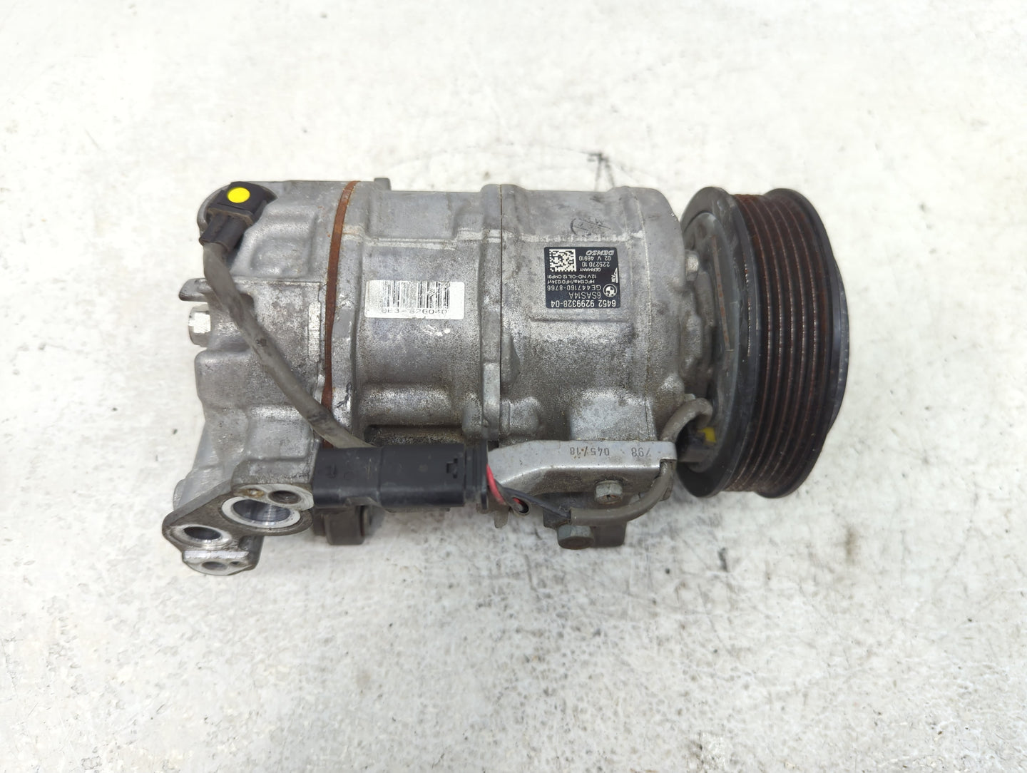 2018-2019 Bmw 330i Air Conditioning A/c Ac Compressor Oem - Oemusedautoparts1.com