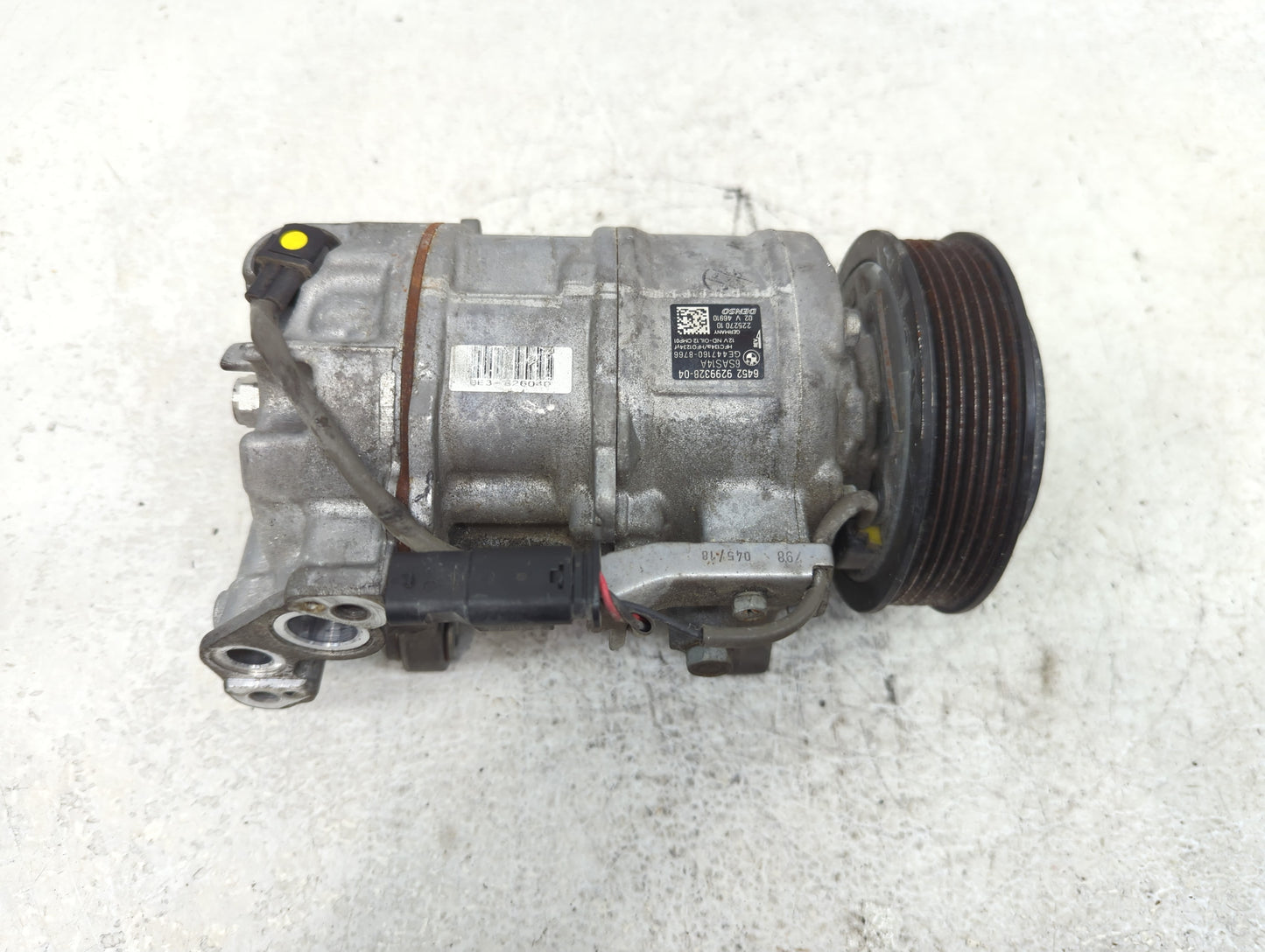 2018-2019 Bmw 330i Air Conditioning A/c Ac Compressor Oem - Oemusedautoparts1.com