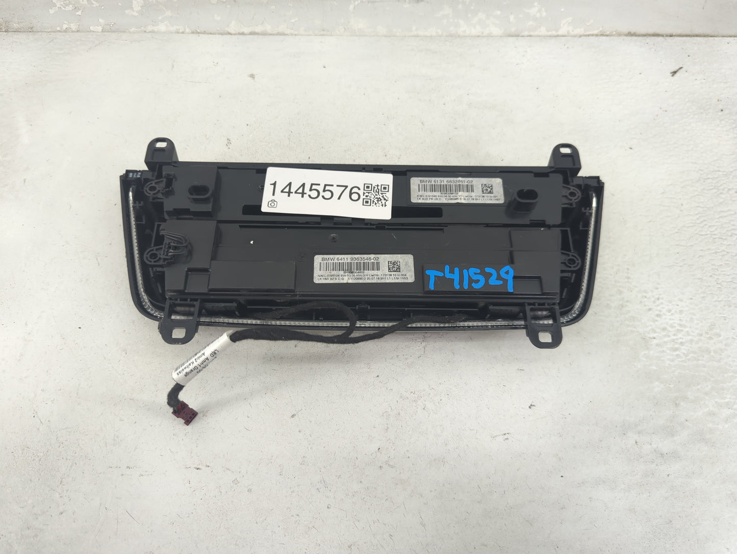 2017-2019 Bmw 330i Climate Control Module Temperature AC/Heater Replacement P/N:6131 6832881-02 6411 9363546-02 Fits OEM Use
