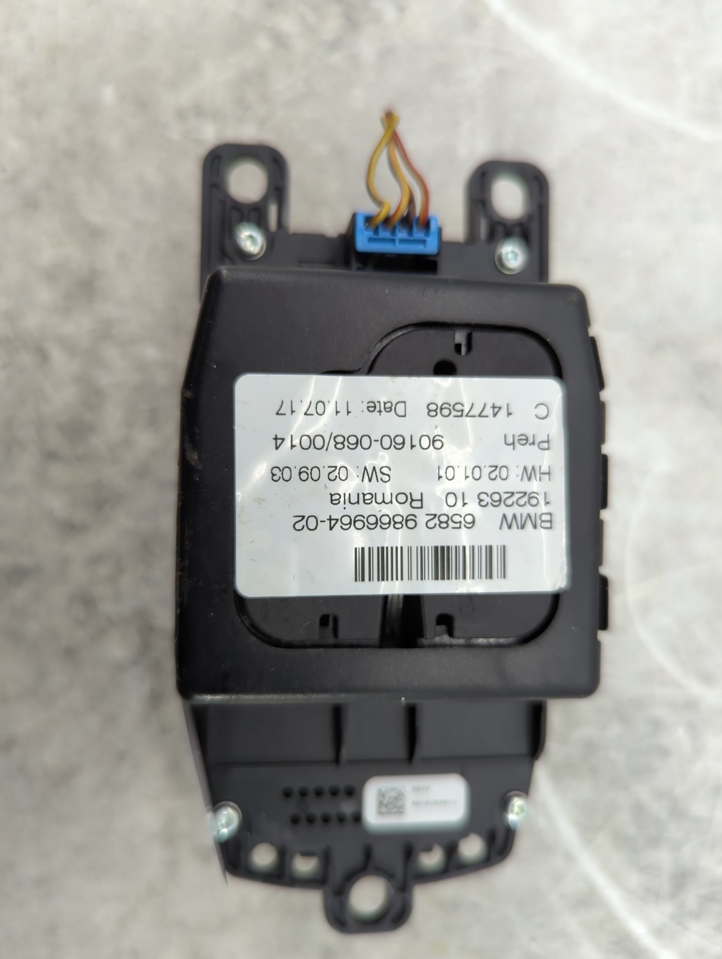 2018 Bmw 330i Climate Control Module Temperature AC/Heater Replacement P/N:65829866964-02 192263 10, 90160-068/0014, 1477598