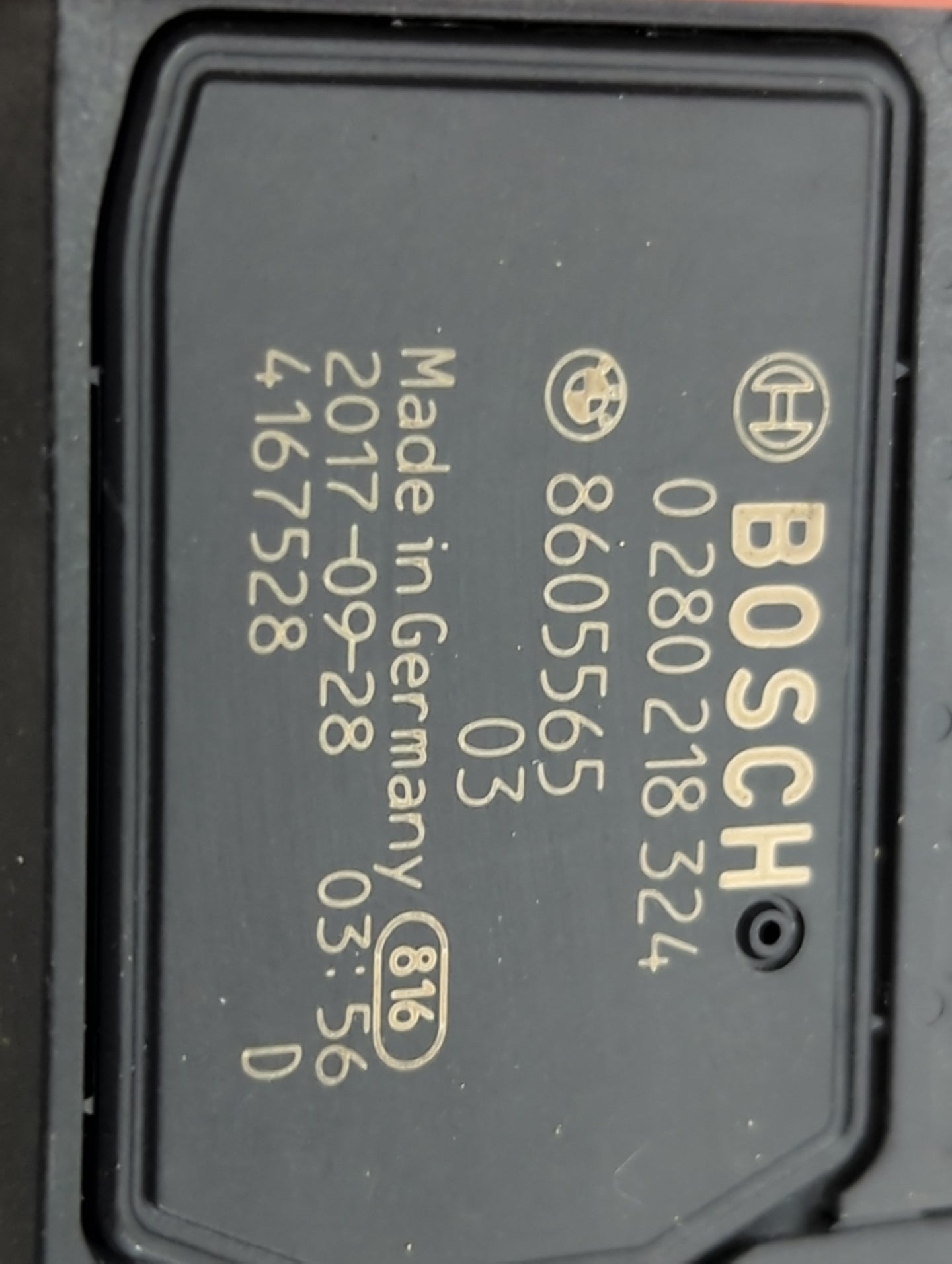 2017-2019 Bmw 330i Mass Air Flow Meter Maf - Oemusedautoparts1.com