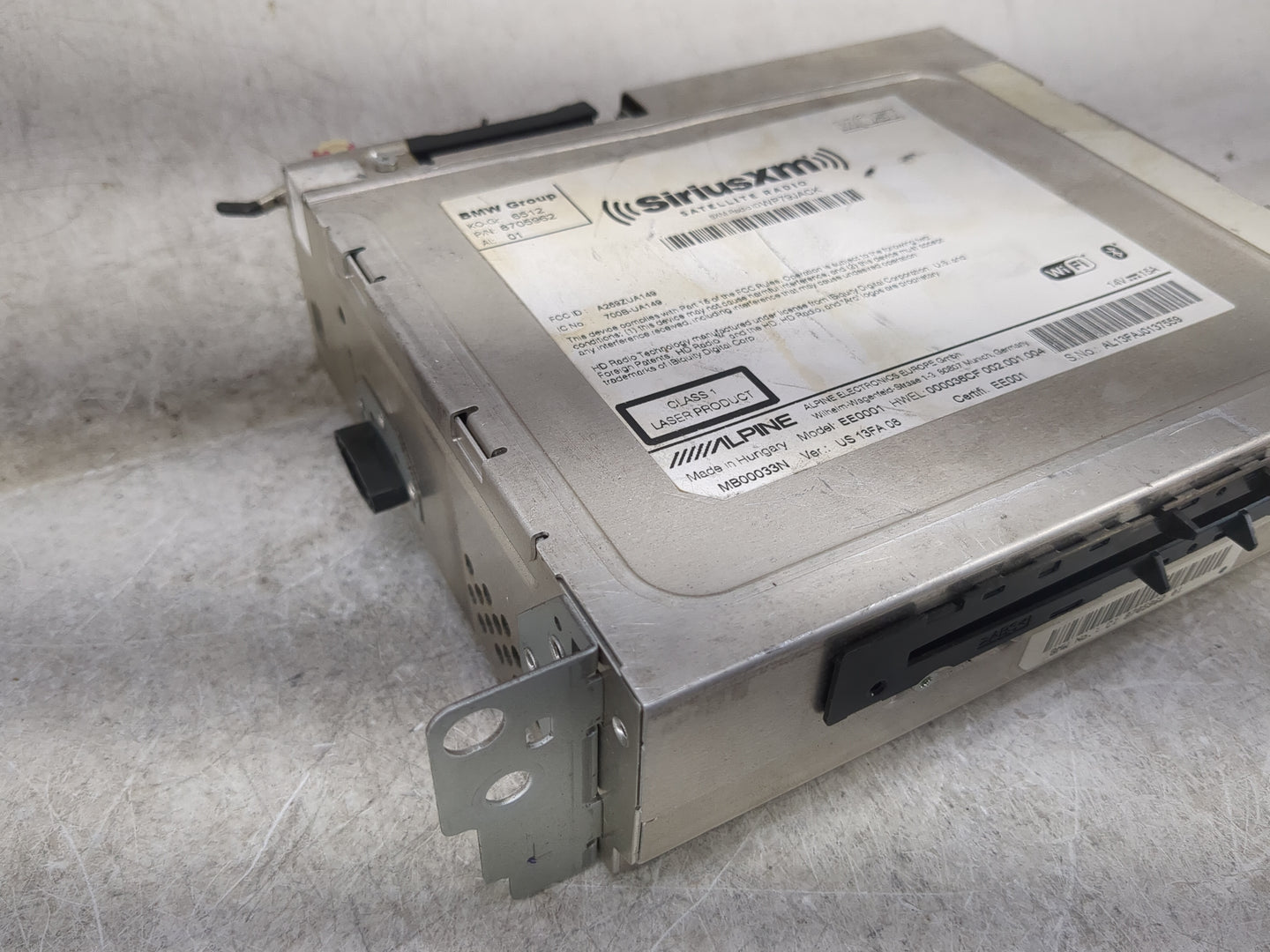 2018-2019 Bmw 330i Radio AM FM Cd Player Receiver Replacement Fits Fits 2018 2019 2020 2021 2022 OEM Used Auto Parts - Oemus